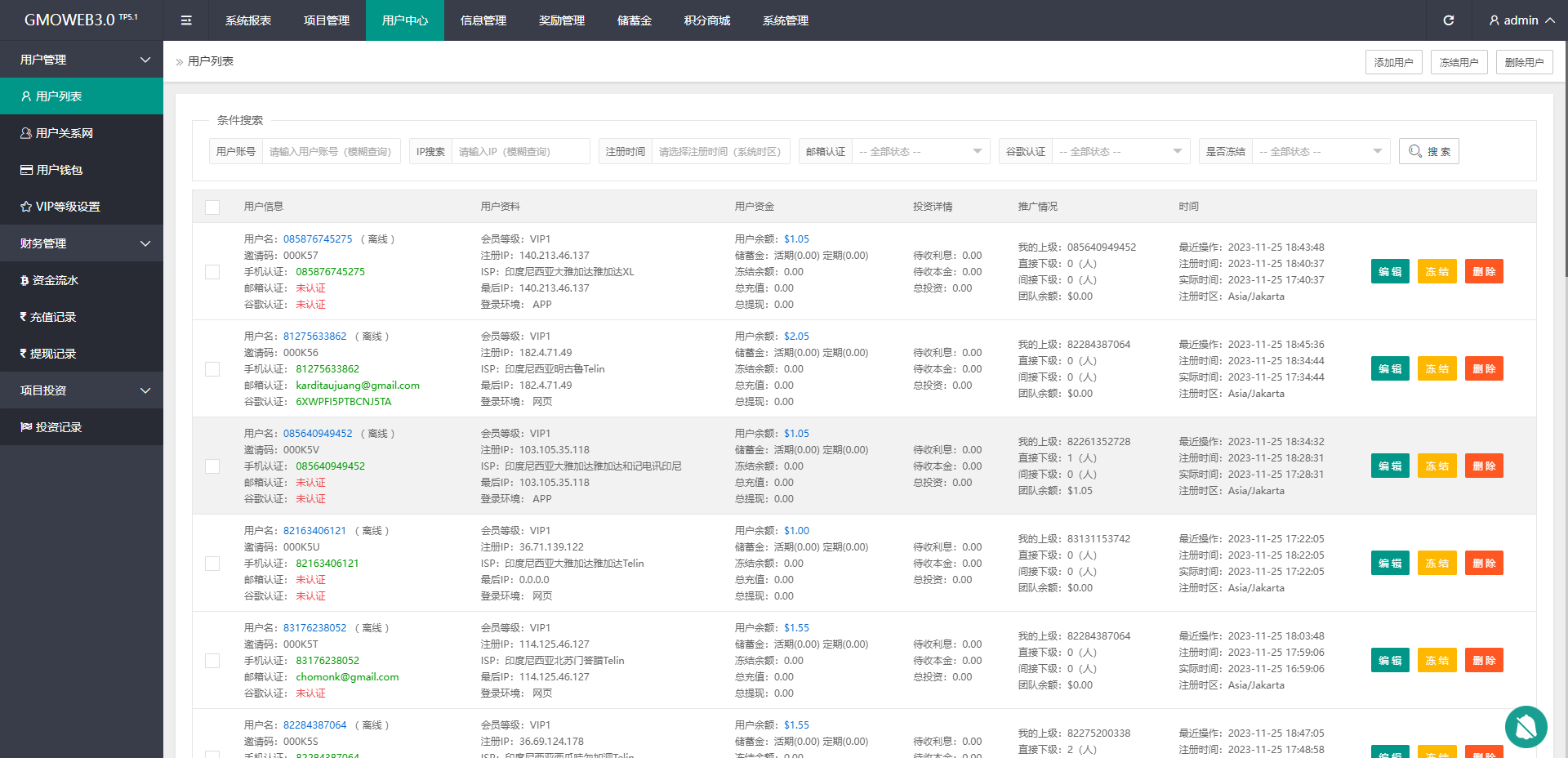 运营版WEB3.0投资系统/海外多语言投资理财系统-20