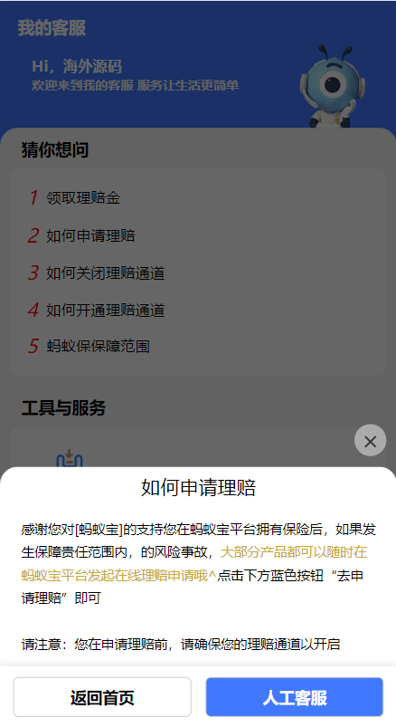 支付宝理赔系统/支付宝在线保险理赔源码561-5